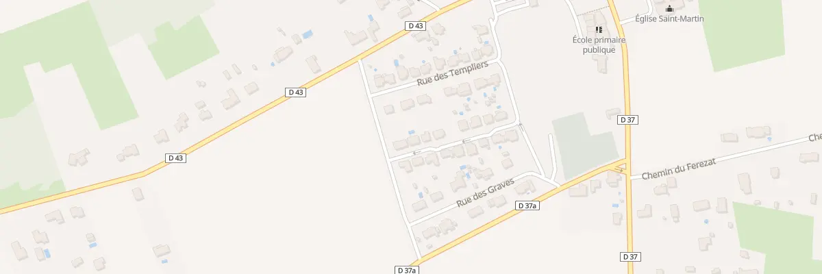 Plan du 16 Rue des Chevaliers à Poucharramet