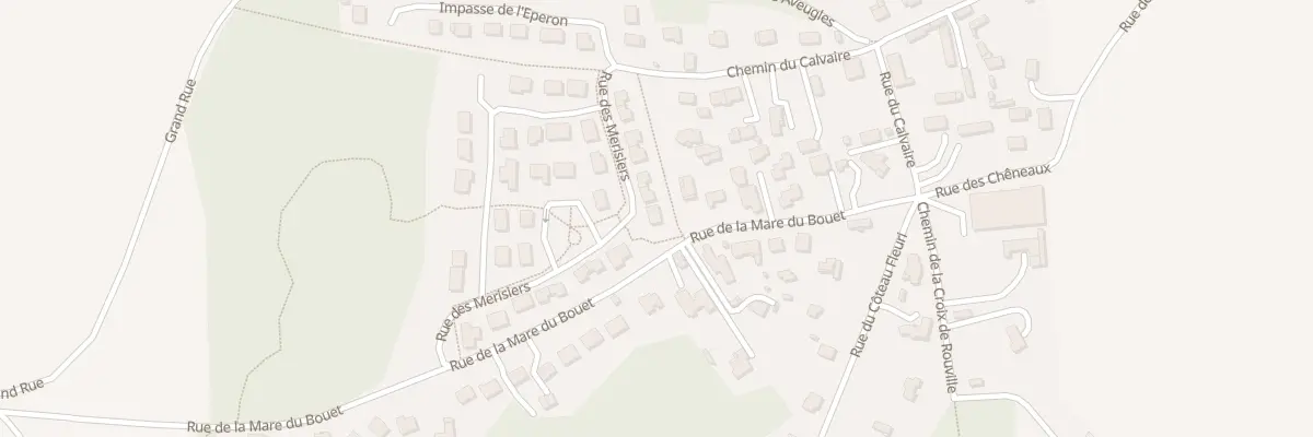 Plan du 220 Rue des Merisiers à Ymare