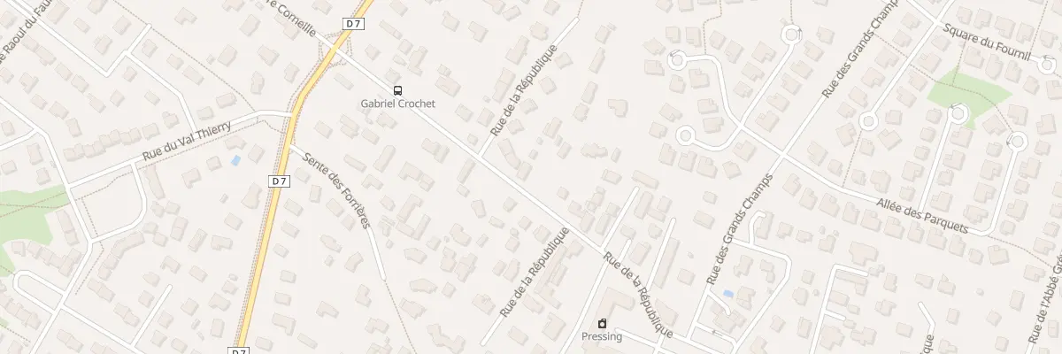 Plan du 584 Rue de la République à Franqueville-Saint-Pierre