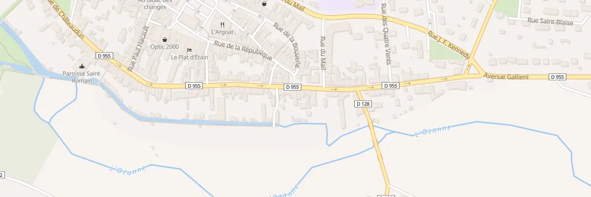 Plan du 118 Rue de Châteaudun à Brou