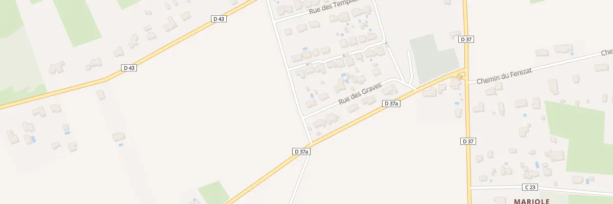 Plan du 10 Rue des Graves à Poucharramet