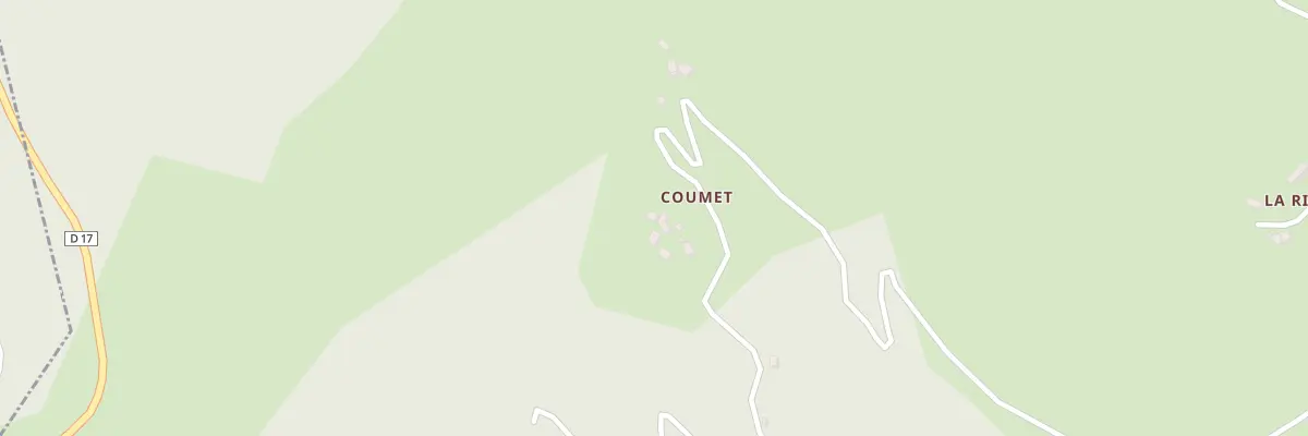 Plan du 651 Coumet à Seix