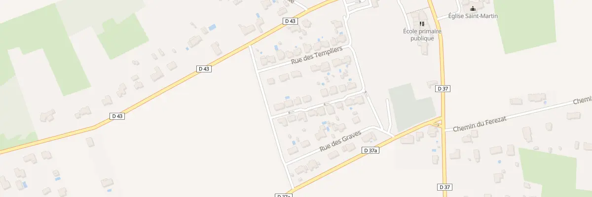 Plan du 14 Rue des Chevaliers à Poucharramet