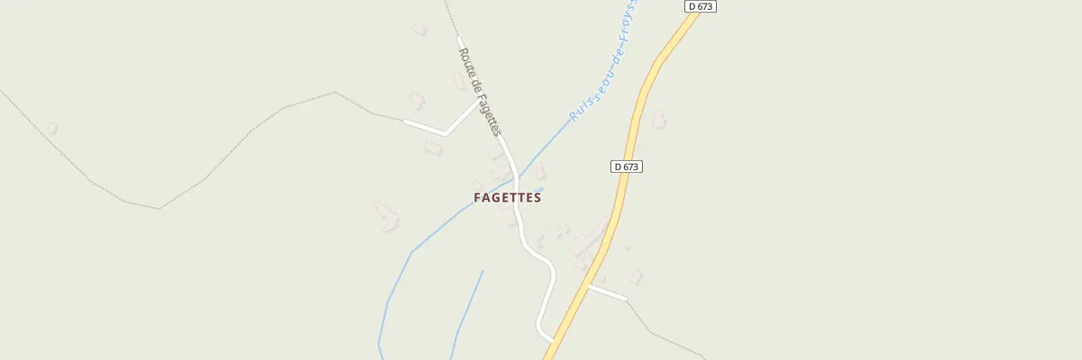 Plan du 5278 Fagettes à Frayssinet-le-Gélat