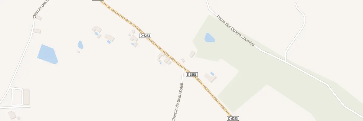 Plan du 72 Beausoleil à Nailhac