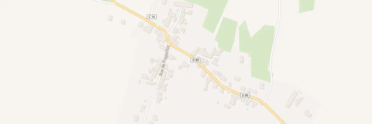 Plan du 27 Av de Bellac à Nantiat