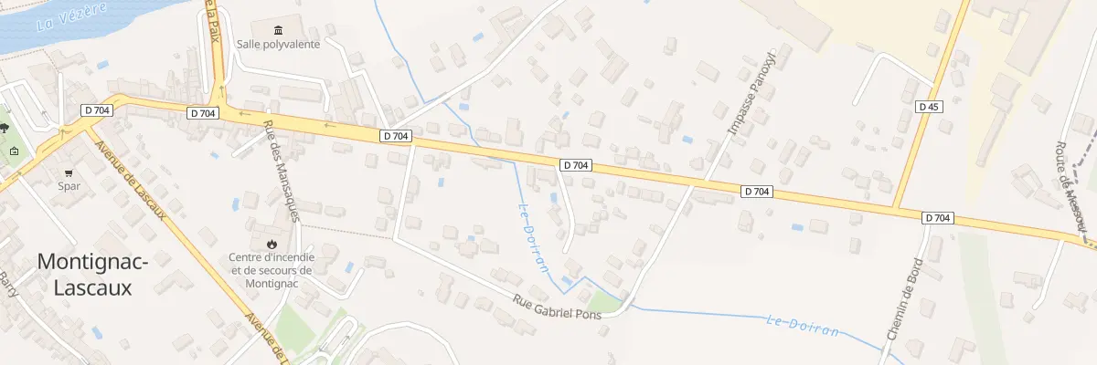 Plan du 94 Av Jean Jaurès à Montignac-Lascaux