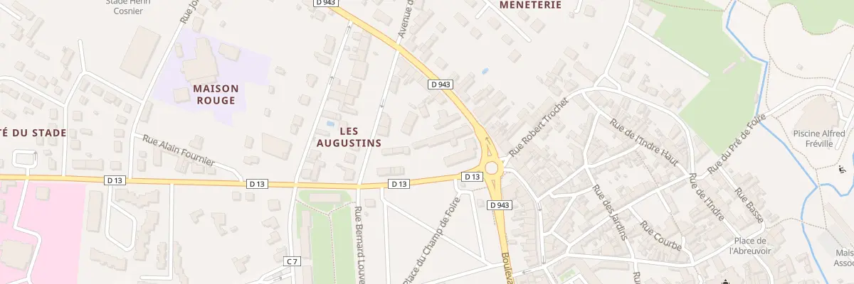 Plan du 5547 Rte de Tours à Châtillon-sur-Indre