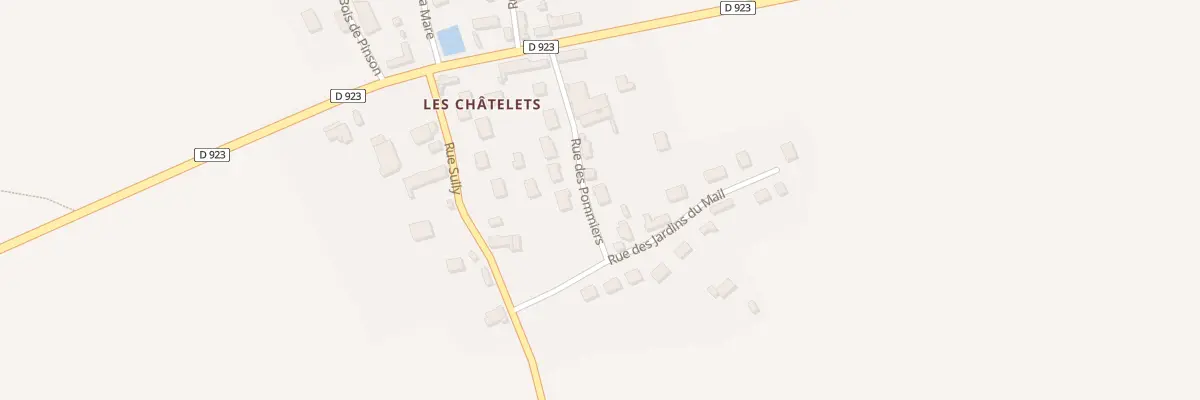 Plan du 5 Rue des Pommiers à Chuisnes
