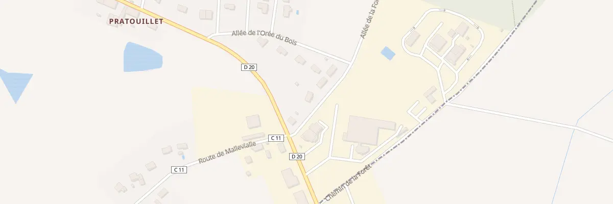Plan du 4 All de la Forêt à Verneuil-sur-Vienne