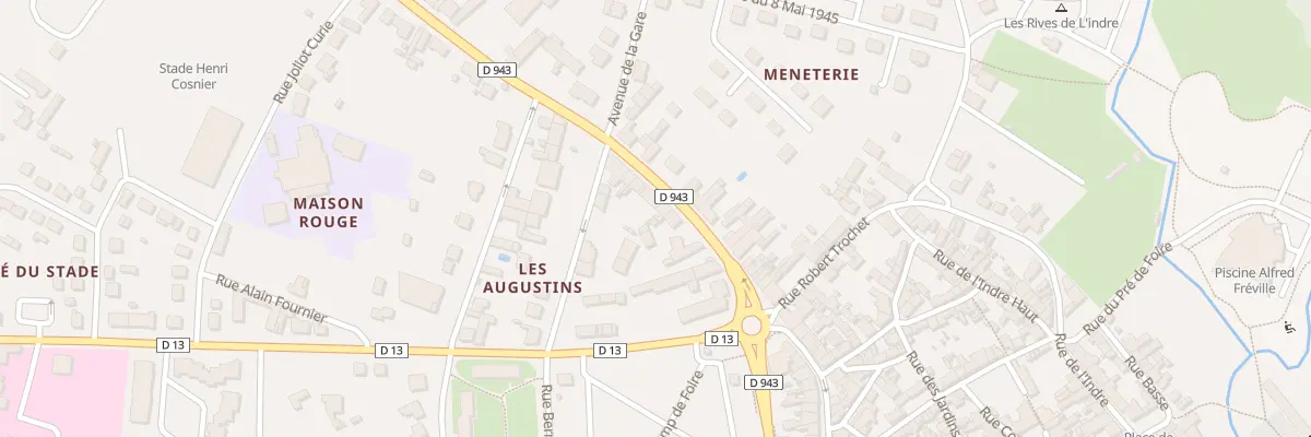 Plan du 7 Rte de Tours à Châtillon-sur-Indre