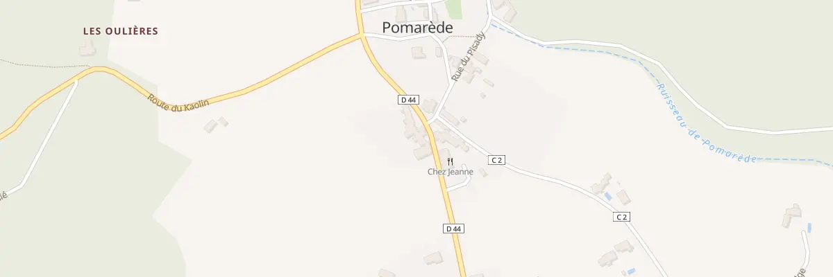Plan du 5006 Pomarede à Pomarède