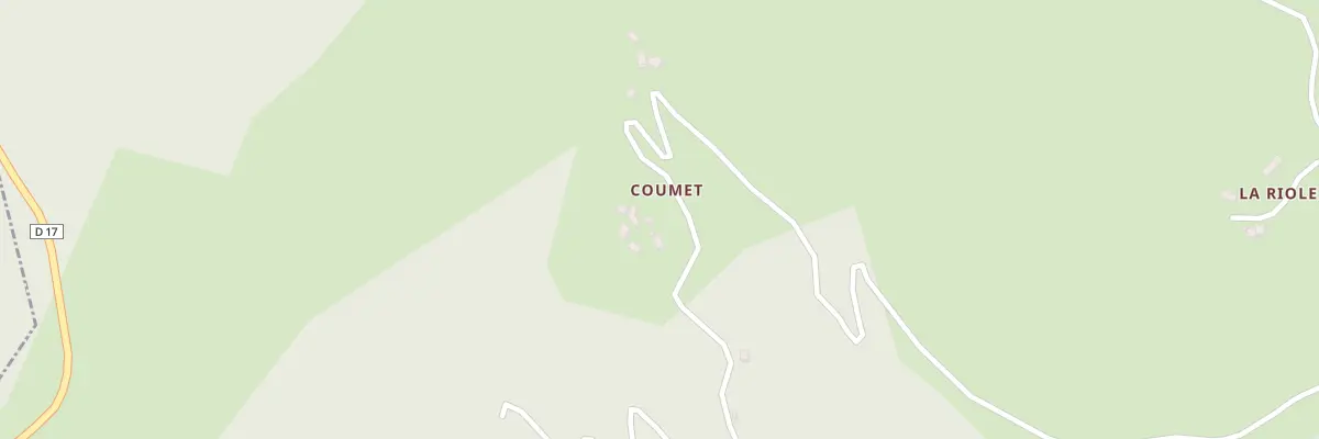 Plan du 499 Coumet à Seix