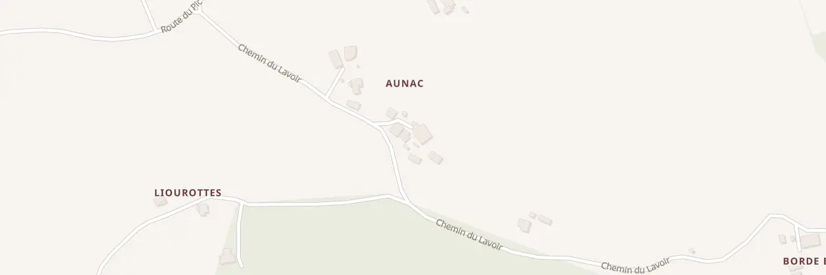Plan du 279 Che du Lavoir à Tréjouls