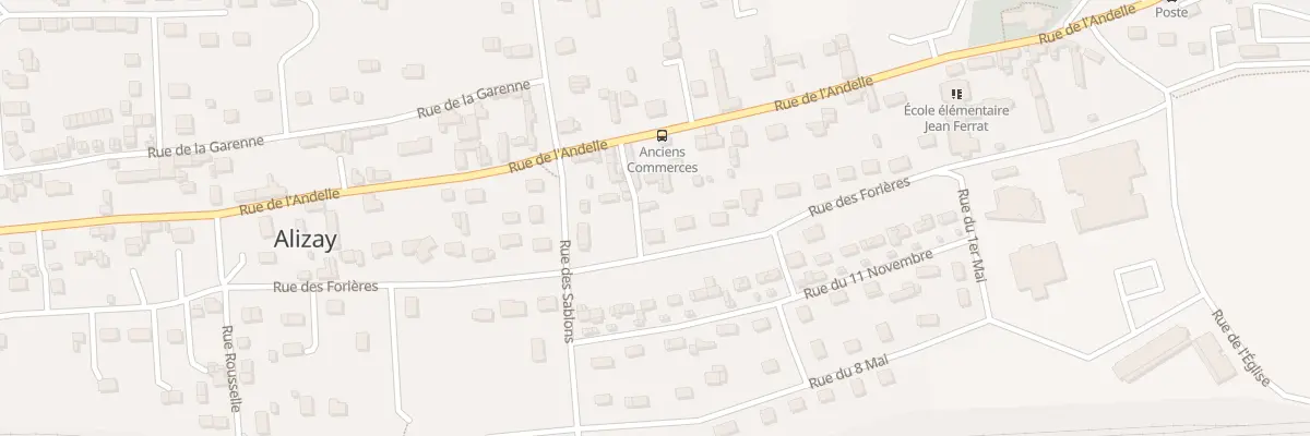 Plan du 19 Rue des Forières à Alizay