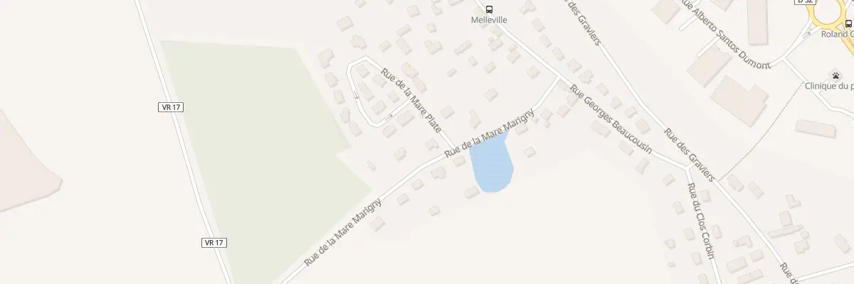 Plan du 12 Rue de la Mare Marigny à Guichainville