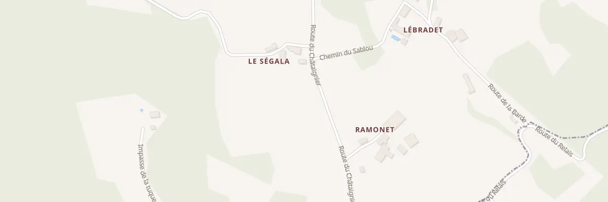 Plan du 2 Le Segalat à Campagnac-lès-Quercy