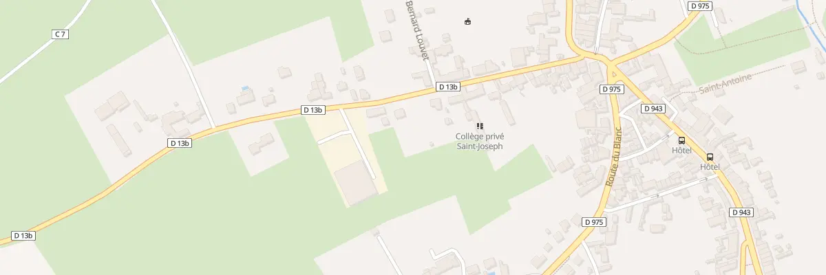 Plan du 33B Rue de Bellevue à Châtillon-sur-Indre