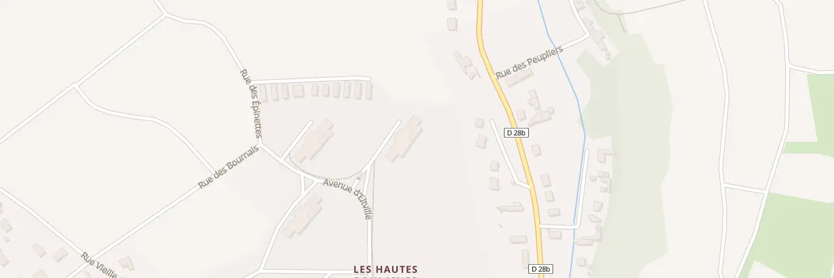 Plan du 9 Av Eltville à Montrichard Val de Cher