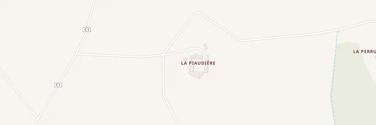 Plan du 119 La Piaudiere à Chemillé-sur-Indrois