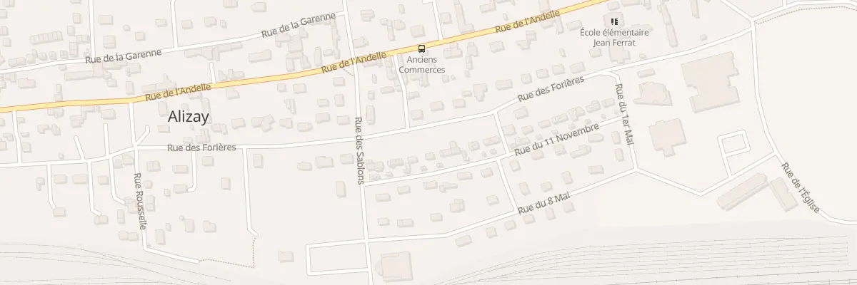 Plan du 18 Rue du Onze Novembre à Alizay