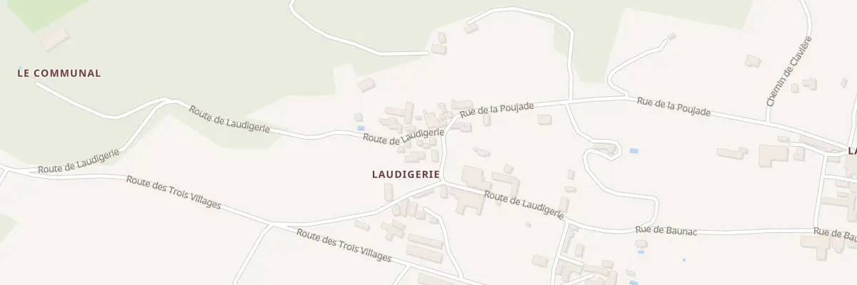 Plan du 122 Laudigerie Village à Aubas