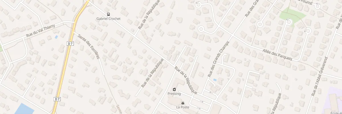 Plan du 520 Rue de la République à Franqueville-Saint-Pierre