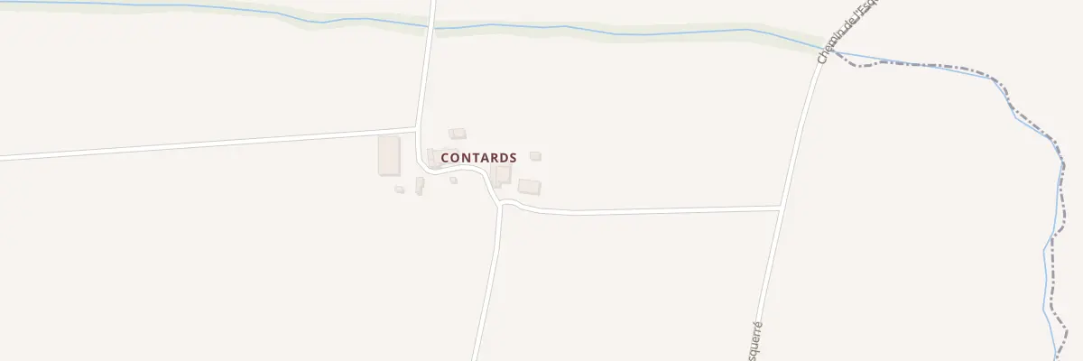 Plan du 49 Contards au Burgaud