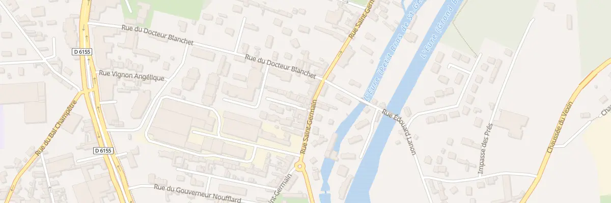 Plan du 51 Rue Saint Germain à Louviers
