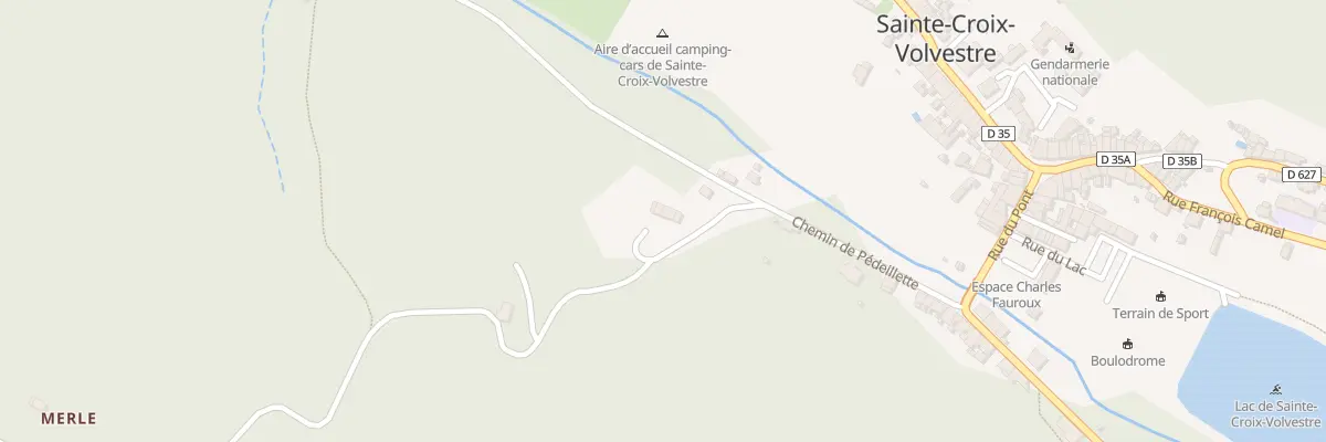 Plan du 139 Melat et Catalasses à Sainte-Croix-Volvestre