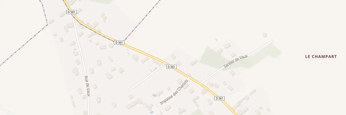 Plan du 76 Rue de la Vieille Route à Marcilly-la-Campagne
