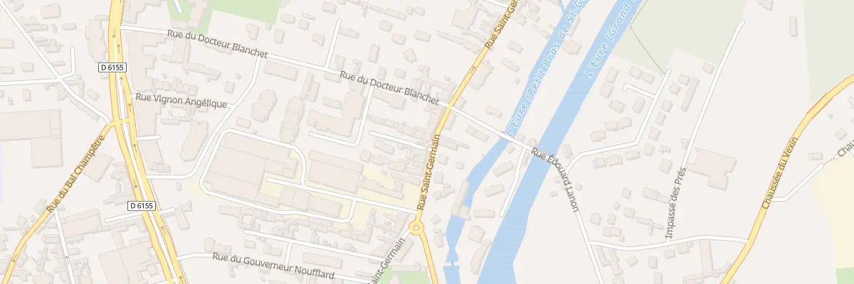 Plan du 53 Rue Saint Germain à Louviers