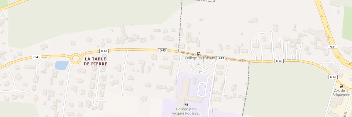 Plan du 50 Rue de la Table de Pierre à Darnétal