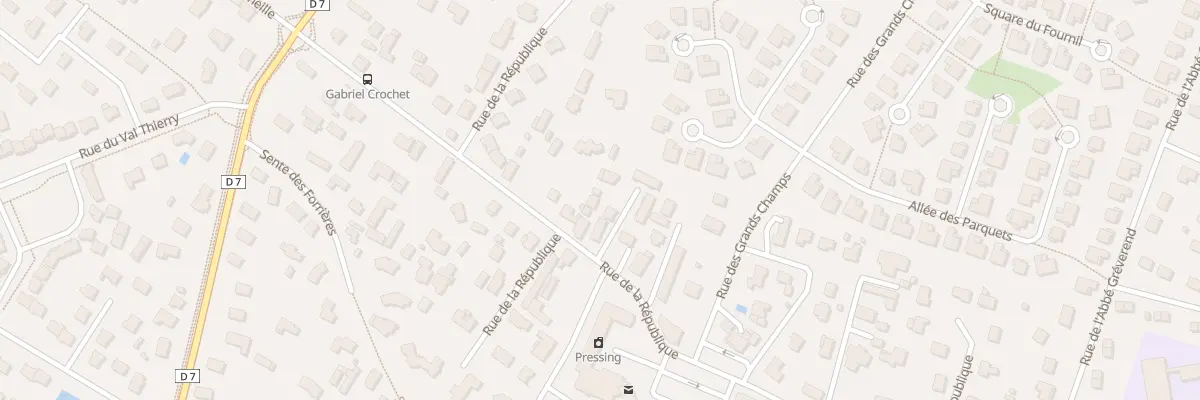 Plan du 518 Rue de la République à Franqueville-Saint-Pierre