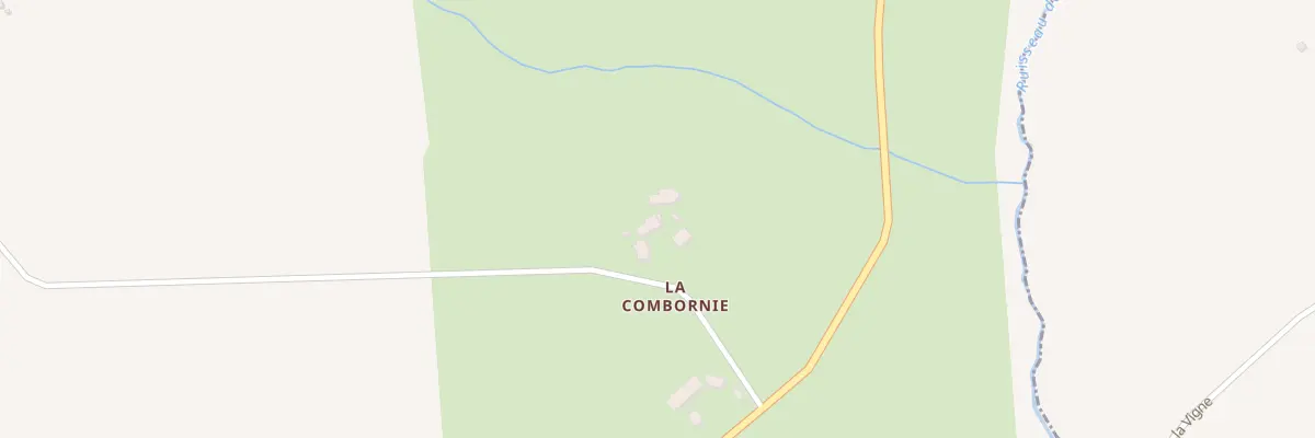 Plan du 5001 La Combornie à Saint-Hilaire-les-Places