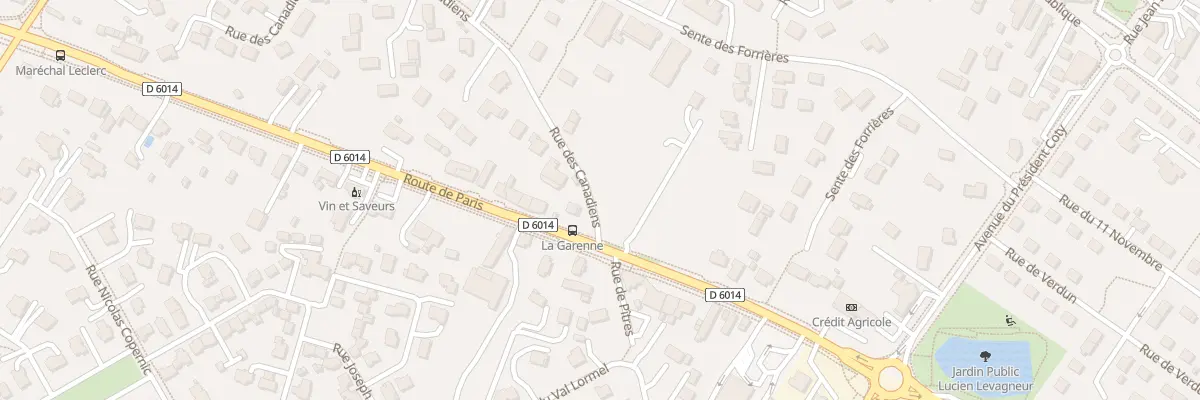 Plan du 1416 Rte de Paris à Franqueville-Saint-Pierre