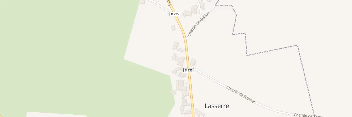 Plan du 79 Village à Lasserre