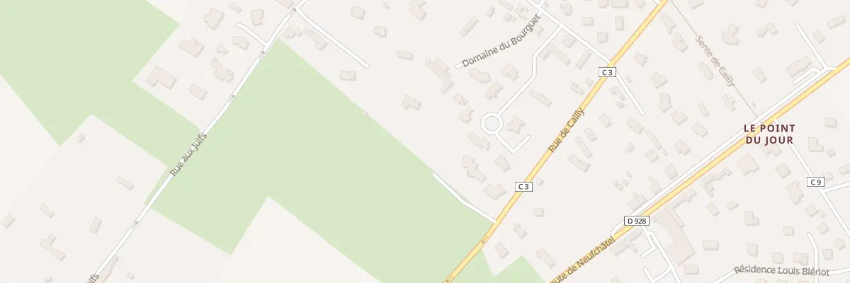 Plan du 289 Rue de Cailly à Quincampoix