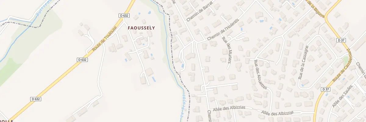 Plan du 2 Imp de la Rolle à Saint-Lys