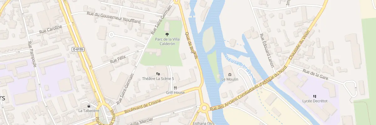 Plan du 7 Quai de Bigards à Louviers