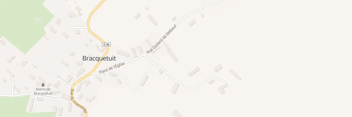 Plan du 80 Rue Godard de Belbeuf à Bracquetuit