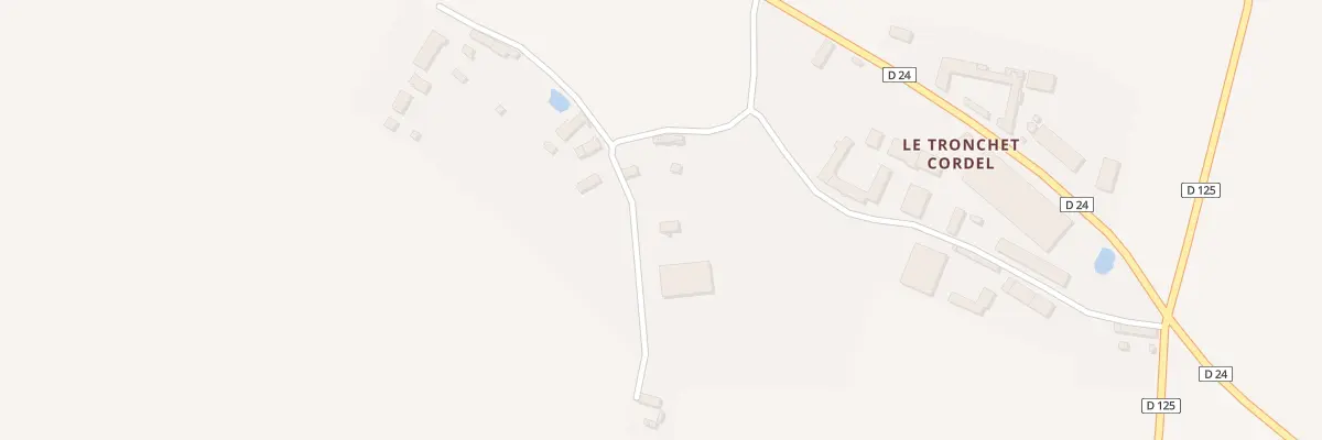 Plan du 173 Le Tronchay Cordel à Digny