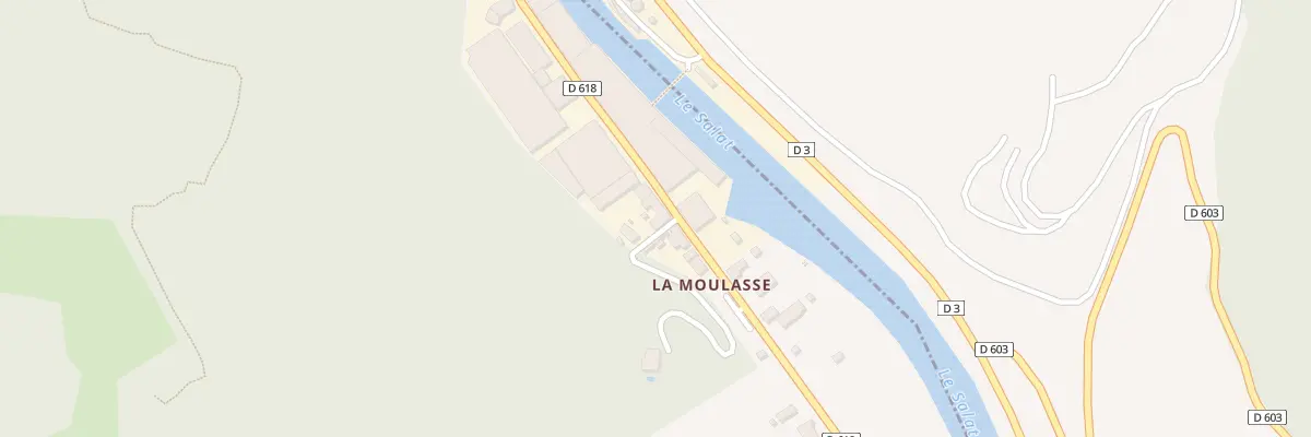 Plan du 344 Fg de La Moulasse à Eycheil