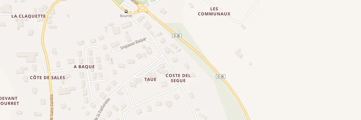 Plan du 5308 Coste Del Segue à Bourret