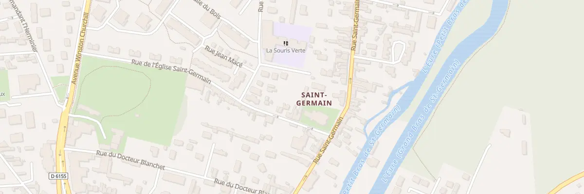 Plan du 3 Rue de l’Eglise St Germain à Louviers
