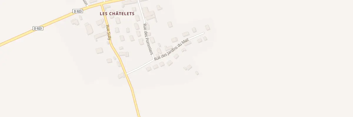 Plan du 12 Rue des Jardins du Mail à Chuisnes