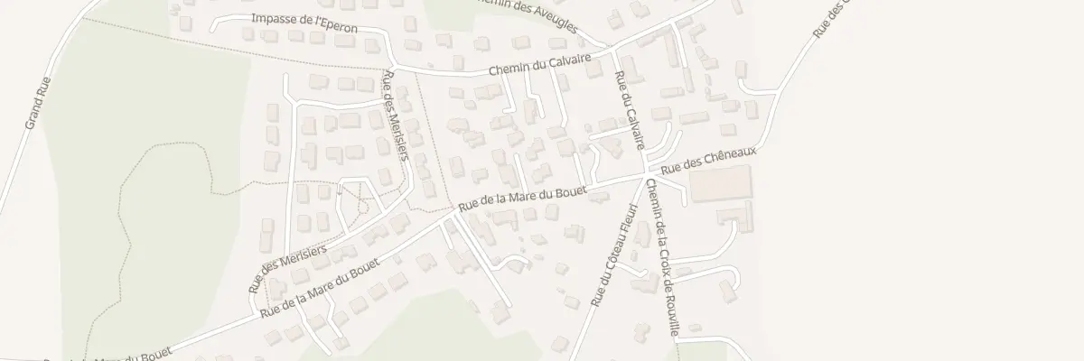 Plan du 92A Rue de la Mare du Bouet à Ymare