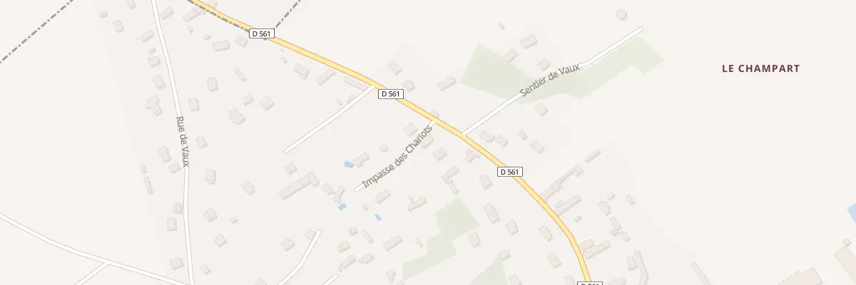 Plan du 77 Rue de la Vieille Route à Marcilly-la-Campagne