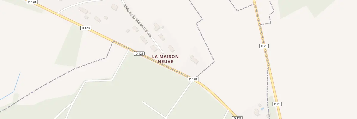 Plan du 31 All de Maisonneuve à Saint-Gence