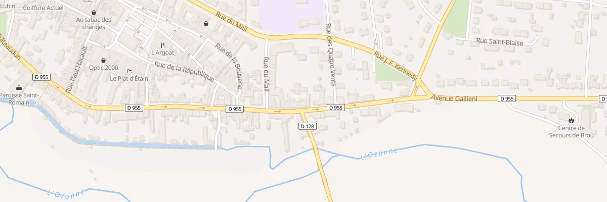Plan du 81 Rue de Châteaudun à Brou